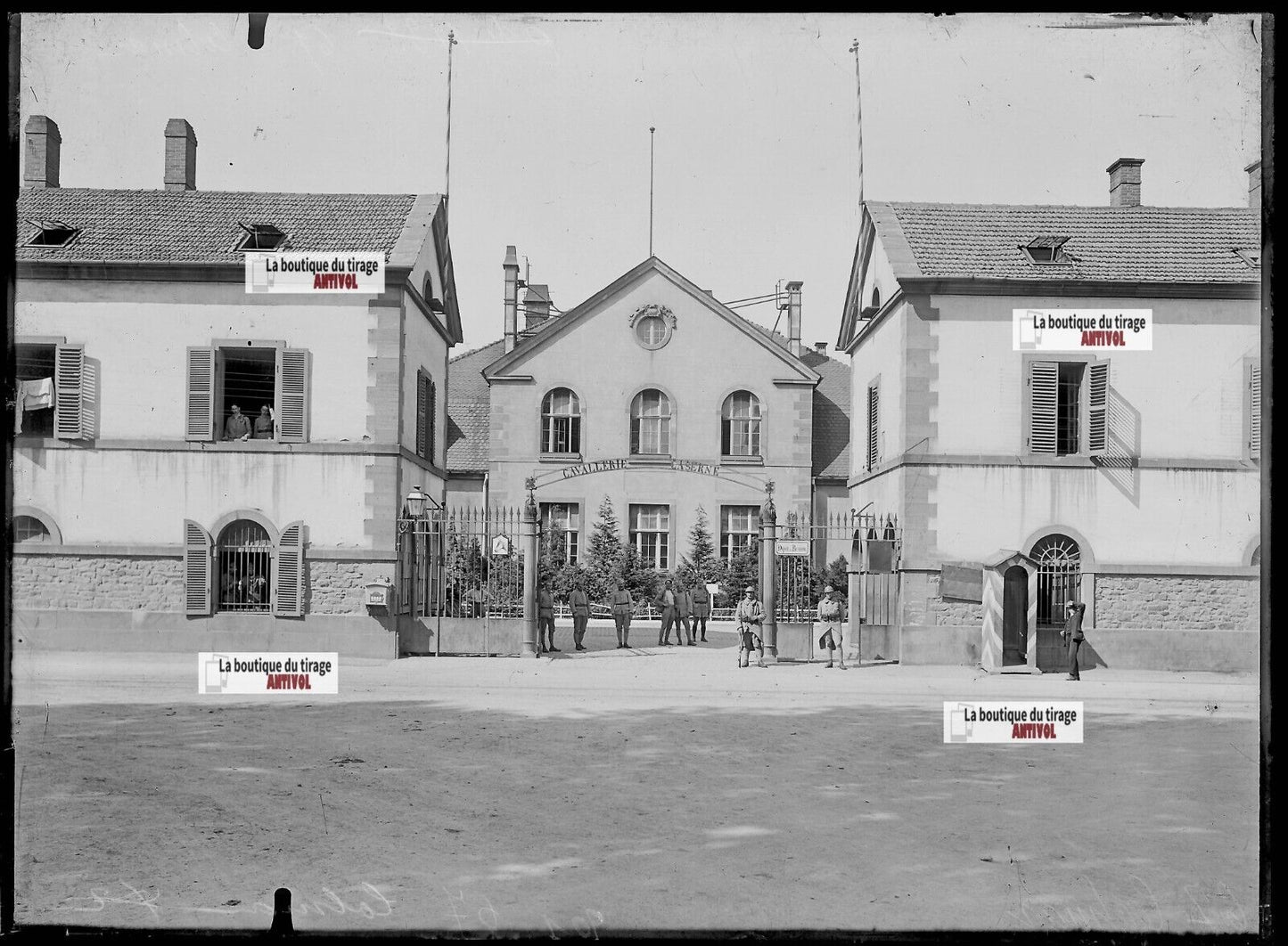 Colmar Alsace, France, photos plaque de verre, lot de 5 négatifs 13x18 cm