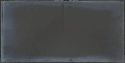 Normandie, mer paysage, stéréoscopie plaque ancienne verre, négatif 9x18 cm