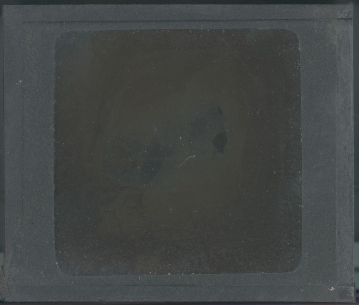 Glacier des Alpes, montagne, photo ancienne plaque verre, sépia, 8,5x10 cm