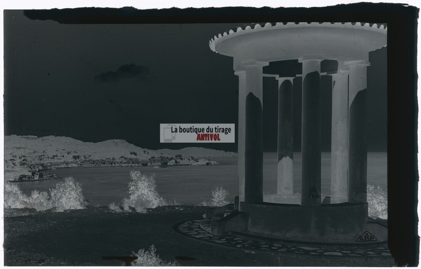 Sainte-Maxime, bateaux, photos plaque de verre, lot de 5 négatifs 9x14 cm