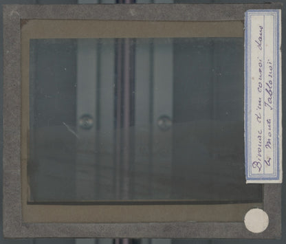 Iablonoï, Russie, peuple, photo plaque verre, noir & blanc, positif 8,5x10 cm