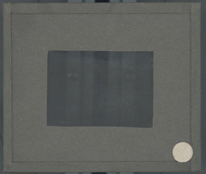 Ecoliers, Asie, Japon, photo plaque verre, noir & blanc, positif 8,5x10 cm