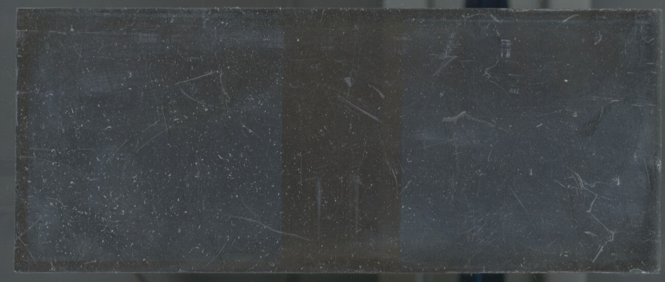 Voyage en Angleterre, Plaque verre stéréo, positif noir & blanc 4,5x10,7 cm