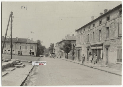 Plaque verre photo ancienne négatif noir et blanc 13x18 cm Stiring-Wendel France