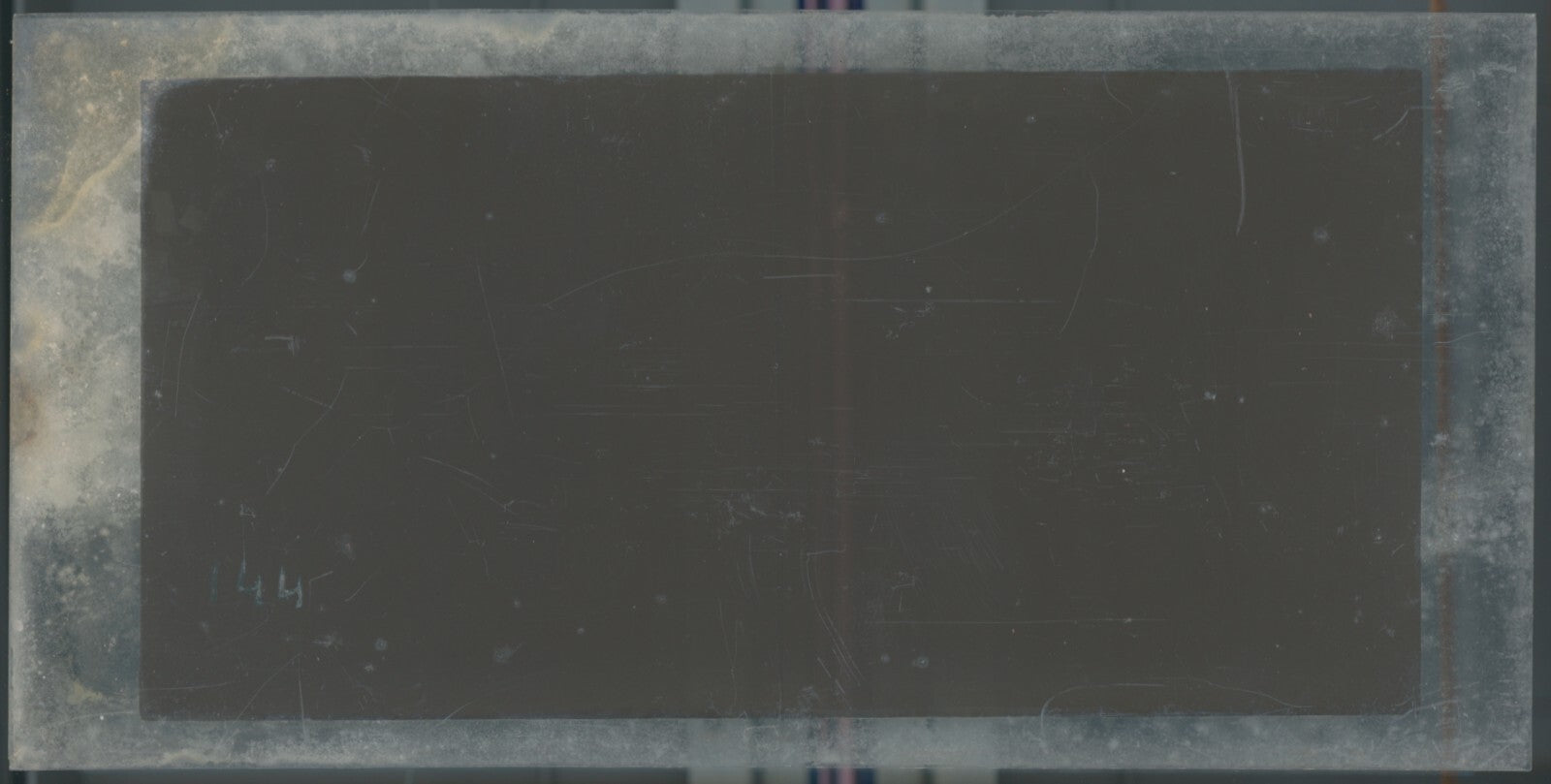 Jour de course, Longchamp, Paris, plaque verre stéréoscopique, positif 8,5x17 cm