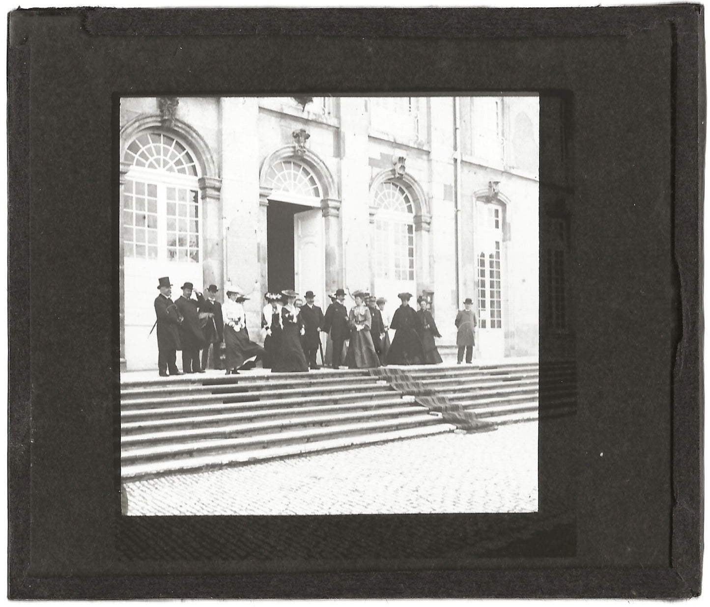 Meurthe-et-Moselle mariage, Toul, photo plaque de verre, positif 8,5x10 cm