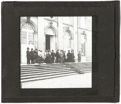 Meurthe-et-Moselle mariage, Toul, photo plaque de verre, positif 8,5x10 cm