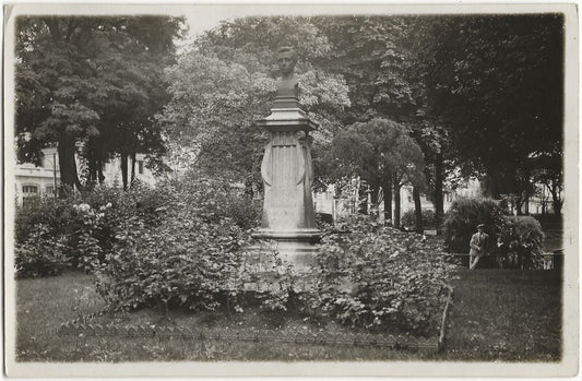 Charleville-Mézières, Rimbaud, photo ancienne, noir & blanc, papier 9x14 cm