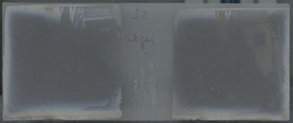 Alger, Algérie, enfants, Plaque verre stéréo, positif noir & blanc 4,5x10,7 cm