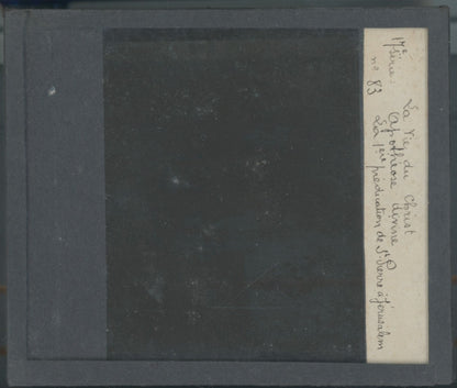 Saint Pierre à Jérusalem, photo ancienne plaque verre, noir & blanc, 8,5x10 cm