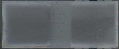 Oran, Algérie, Plaque verre stéréoscopie, positif noir & blanc 4,5x10,7 cm