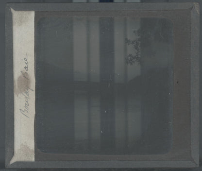 Baie de Bouley, Jersey, photo plaque de verre, noir & blanc, positif 8,5x10 cm