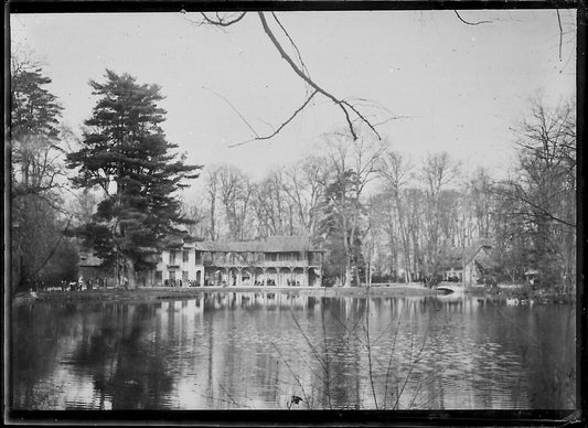 Plaque verre photo ancienne négatif 6x9 cm Trianon Versailles Parc photographie - La Boutique Du Tirage 