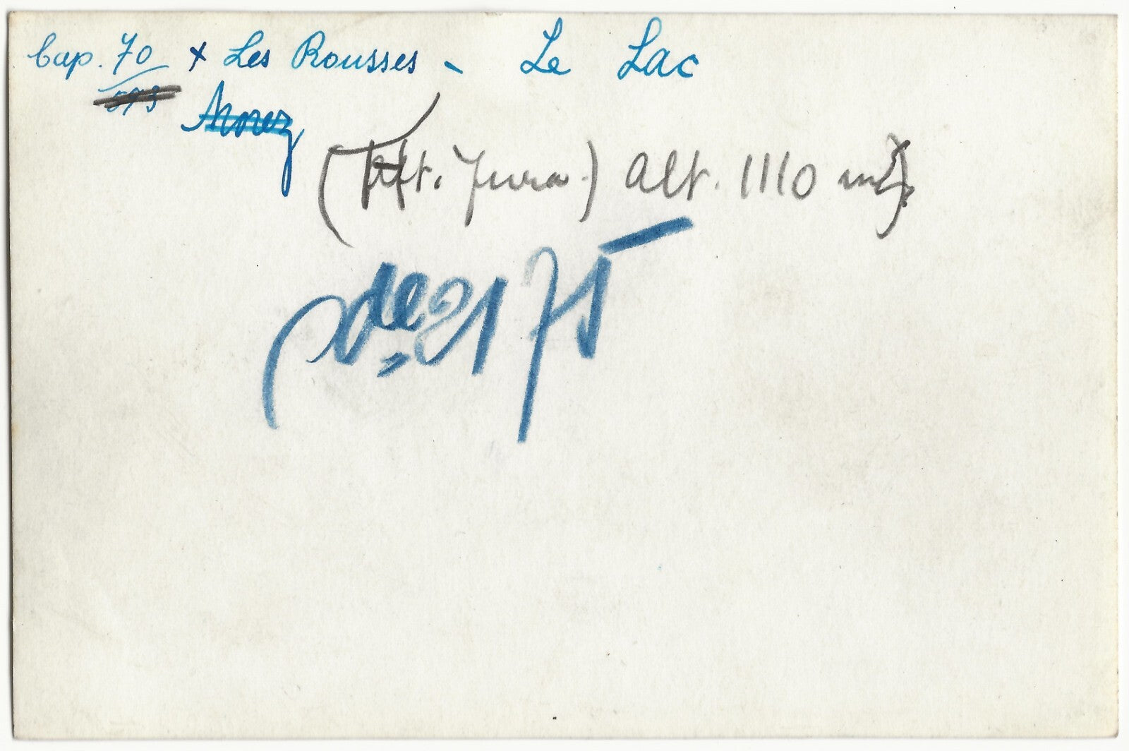 Plaque verre photo ancienne négatif noir & blanc 9x14 cm, Lac des Rousses