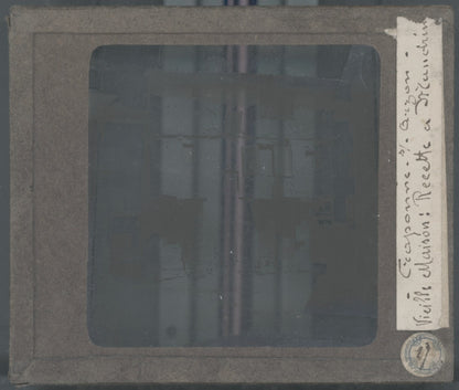 Craponne-sur-Arzon, village, photo ancienne plaque de verre, positif 8,5x10 cm