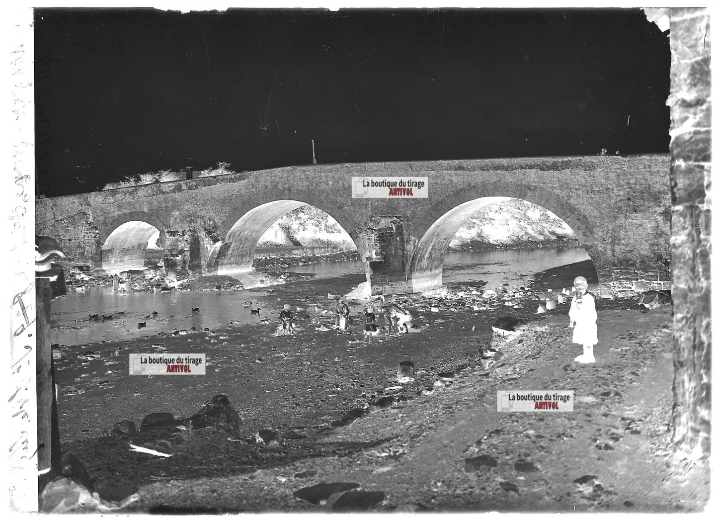 Saint Jean De Luz, Socoa, photos plaque de verre, lot de 5 négatifs 13x18 cm