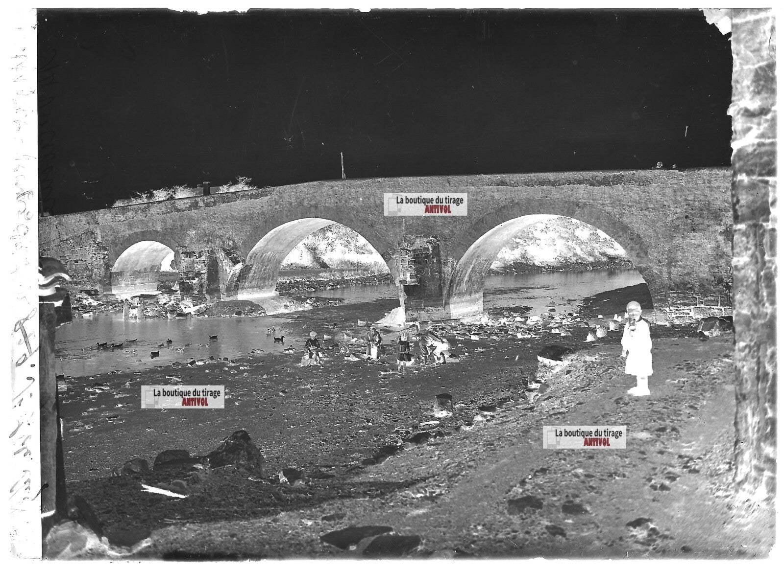 Saint Jean De Luz, Socoa, photos plaque de verre, lot de 5 négatifs 13x18 cm