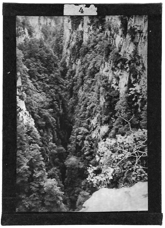 Plaque verre photo ancienne positif noir et blanc 6x9 cm Pyrénées Basques France