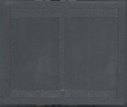 Gouffre de Padirac, Lot, photo plaque verre, noir & blanc, positif 8,5x10 cm