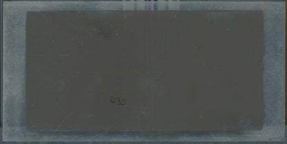 Scène de vie, Longchamp, Paris, plaque verre stéréoscopique, positif 8,5x17 cm