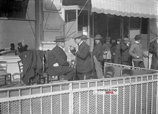 Tireurs, fusils, stand de tir, plaque verre photo ancienne, négatif 9x12 cm