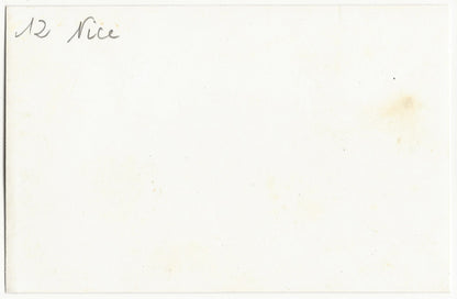 Plaque verre photo négatif noir et blanc 9x14 cm Nice, monastère de Cimiez