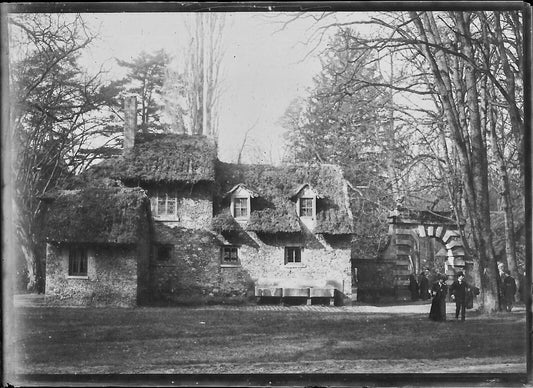 Plaque verre photo ancienne négatif 6x9 cm Trianon Versailles Parc, vintage - La Boutique Du Tirage 