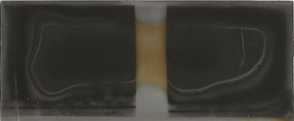 Maison, Plaque verre photo stéréoscopique, négatif noir & blanc 4,5x10,7 cm