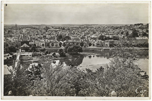 Charleville-Mézières, France photographie ancienne, noir & blanc, papier 9x14 cm