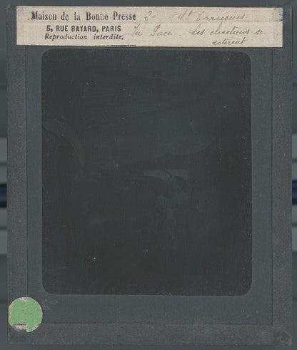 Tarcisius de Rome, Italie, dessin, photo plaque de verre, positif 8,5x10 cm