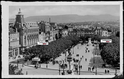Clermont-Ferrand, Auvergne, photos plaque de verre, lot de 5 négatifs 9x14 cm
