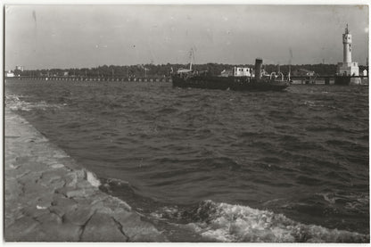 Plaque verre photo ancienne positif noir et blanc 13x18 cm Boucau bateau Adour