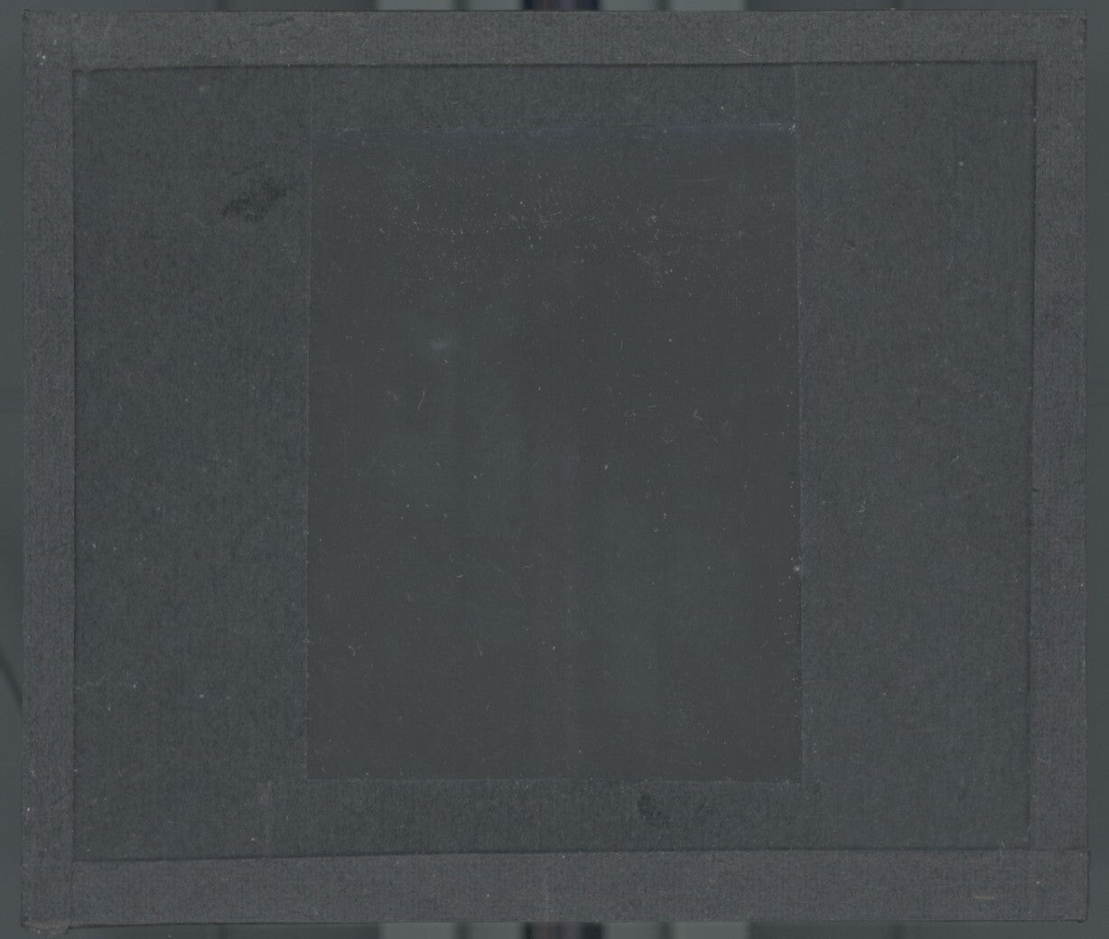 Torrent de montagne, photo plaque verre, noir & blanc, positif 8,5x10 cm