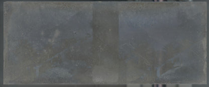 Promenade Létang, Oran, Plaque verre stéréo, négatif noir & blanc 4,5x10,7 cm