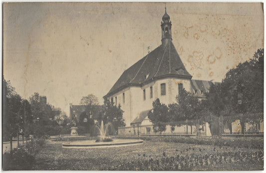 Colmar, Saint-Pierre, photographie ancienne, sépia, papier 9x14 cm