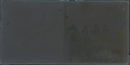 Normandie, mer bateau, stéréoscopie plaque ancienne verre, négatif 9x18 cm