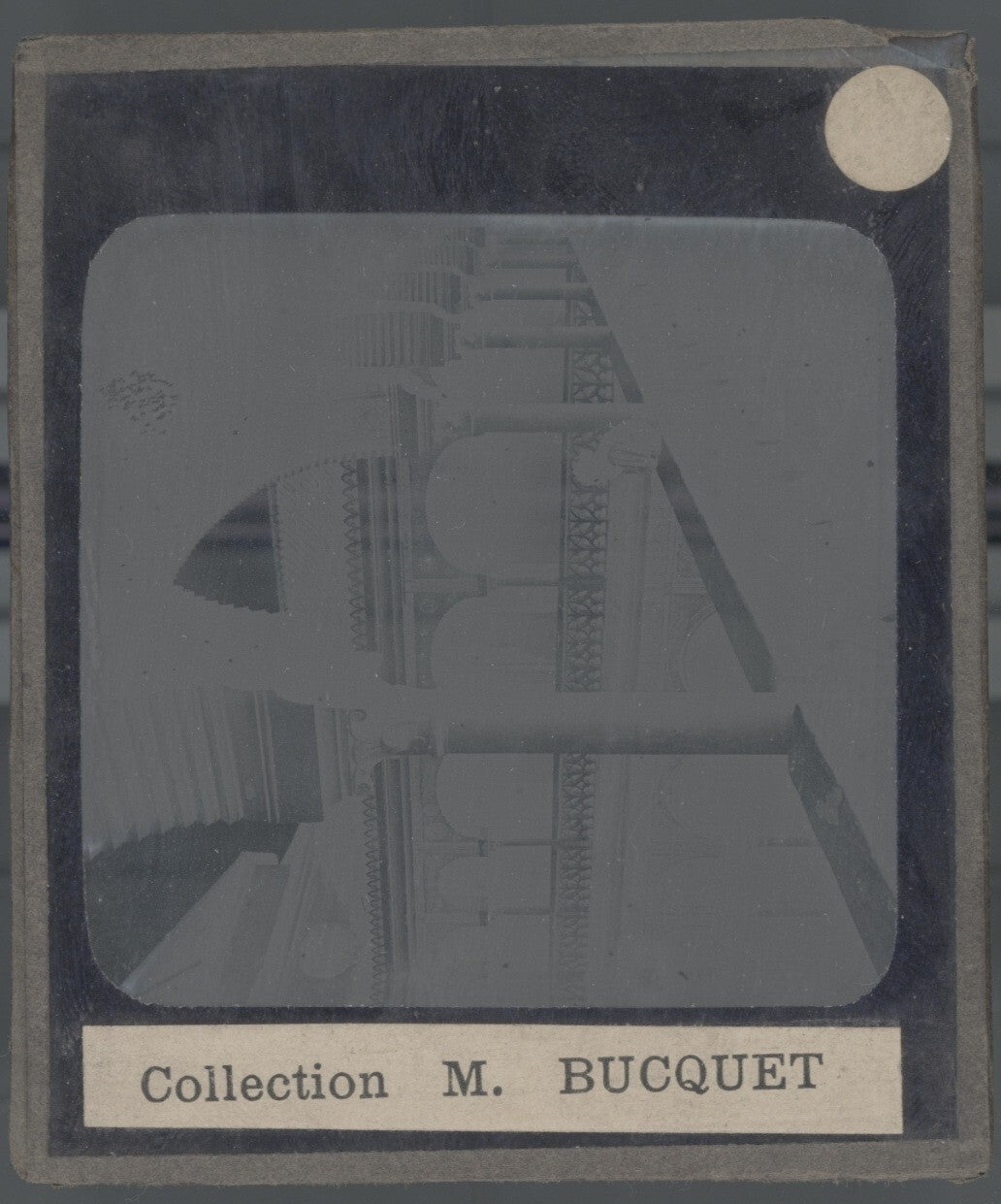 Casa de Pilatos, Séville, Espagne, photo plaque de verre, positif 8,5x10 cm