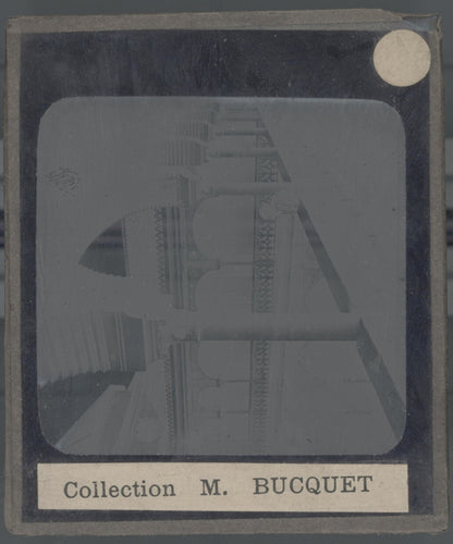 Casa de Pilatos, Séville, Espagne, photo plaque de verre, positif 8,5x10 cm