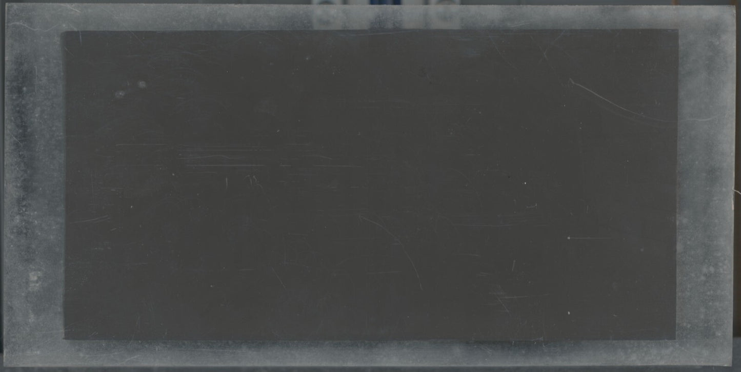 Hippodrome de Longchamp, Paris, plaque verre stéréoscopique, positif 8,5x17 cm