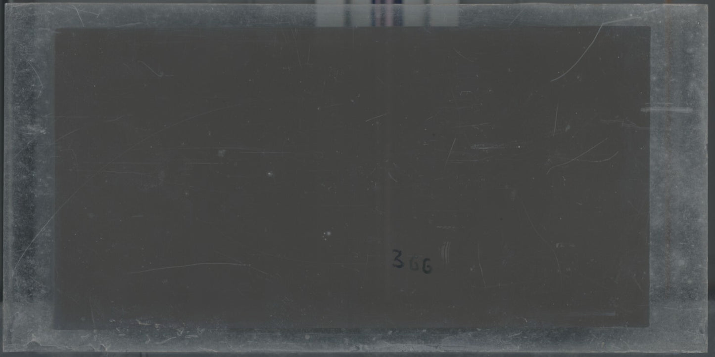 Hippodrome de Longchamp, Paris, plaque verre stéréoscopique, positif 8,5x17 cm