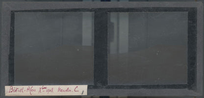 Paysage, Bir el Afou, Tunisie 1908, plaque verre stéréoscopique, positif 7x15 cm