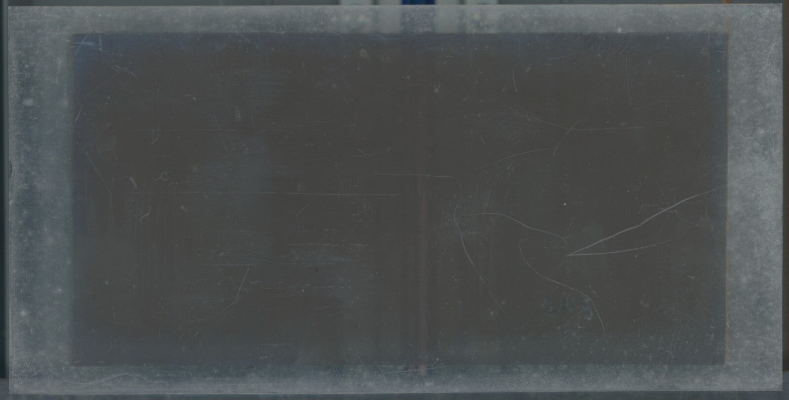 Personnages, Longchamp, Paris, plaque verre stéréoscopique, positif 8,5x17 cm