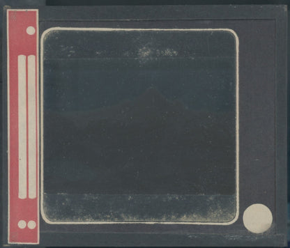 Le Pain de Sucre, Montagne, photo plaque verre, noir & blanc, positif 8,5x10 cm