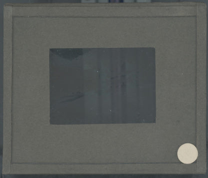 Kyoto, Japon, temple, photo plaque verre, noir & blanc, positif 8,5x10 cm