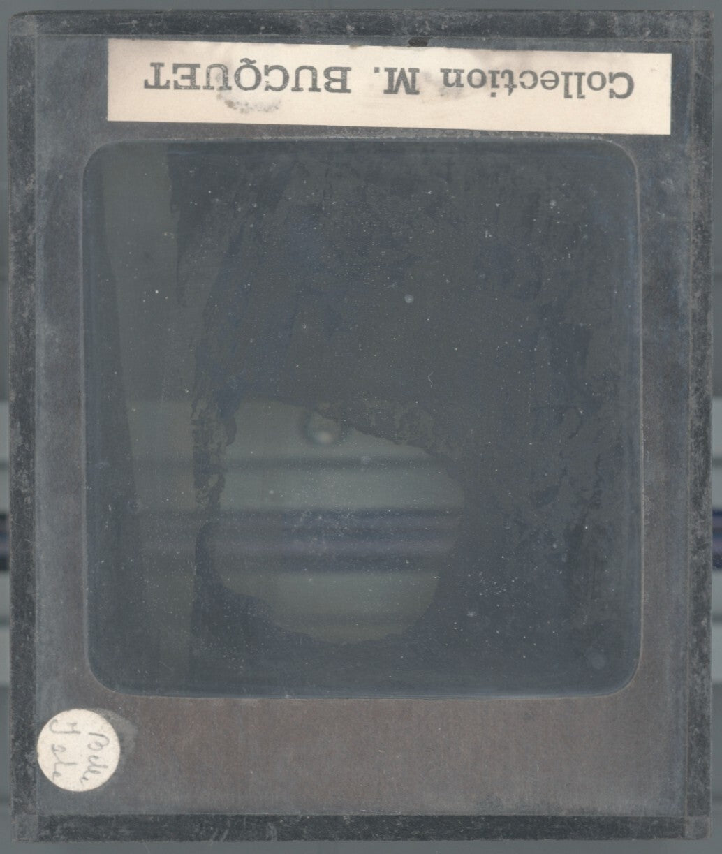 Entrée des grottes de Dinan, photo ancienne plaque de verre, positif 8,5x10 cm