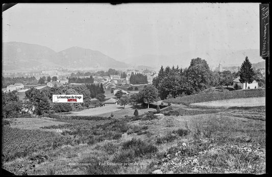 Remiremont, Neurdein, Plaque verre photo vintage, négatif noir & blanc 13x21 cm