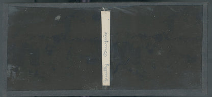 Villa Bruyères Écully, plaque verre, photo ancienne stéréo 6x13 cm Autochrome
