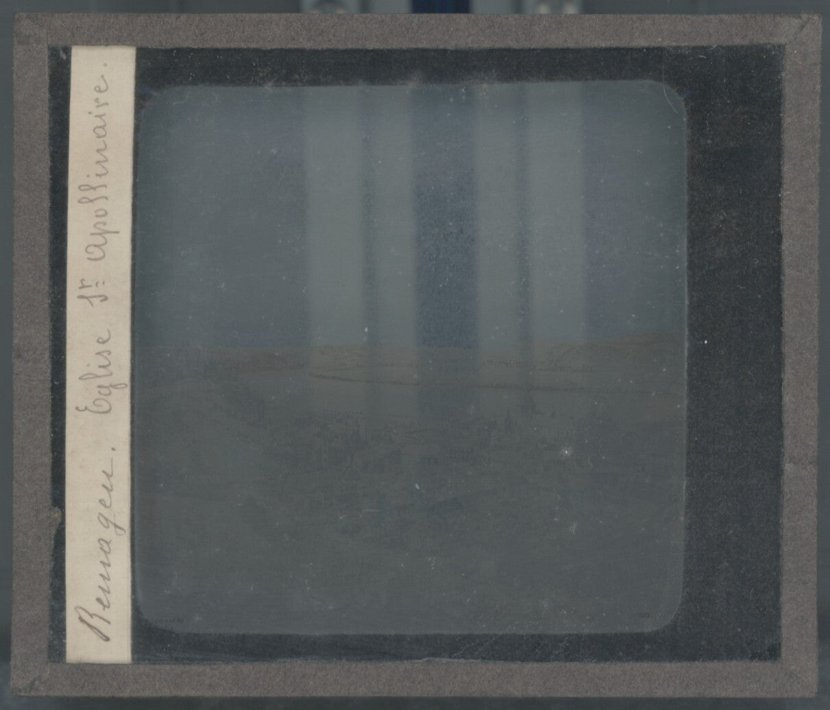 Remagen Allemagne, photo plaque verre, noir & blanc, positif 8,5x10 cm