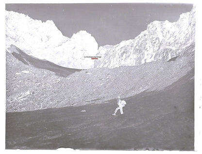 Bugard, Vélo Collioure, Pyrénées, photos plaque verre, lot de 10 négatifs 6x9 cm