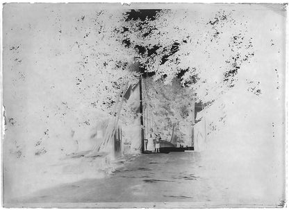 Bailly, Luchon, campagne, photos plaque de verre, lot de 10 négatifs 6x9 cm